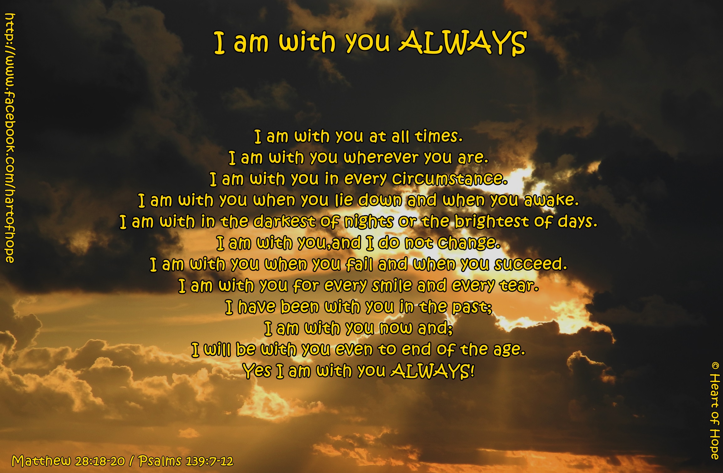 I m always перевод. Always with you. I'M always with you. I am with you always. Be with me always.